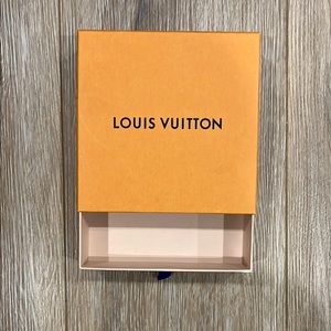 Louis Vuitton Orange Belt Box